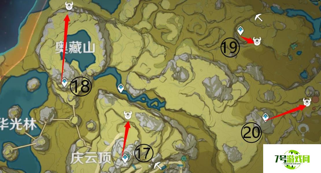 原神1.1版本30分钟高效打金路线 原神短时打金路线攻略