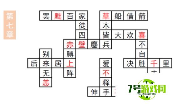 三国志幻想大陆汲汲于学填字第七章答案分享