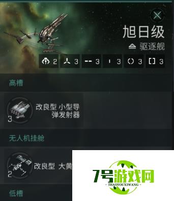 EVE手游旭日级驱逐舰装配攻略