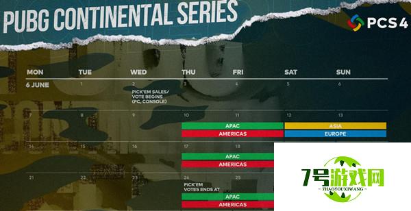 绝地求生PCS4洲际赛赛程赛制及规则一览