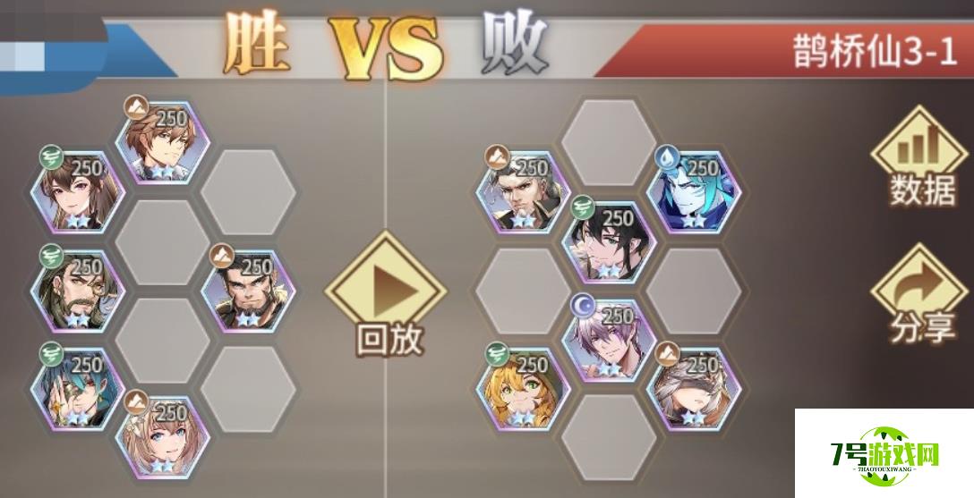 斗罗大陆武魂觉醒鹊桥仙3-1通关阵容攻略